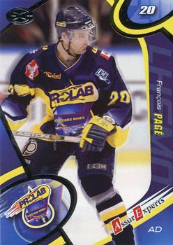 2004-05 Extreme Thetford Mines Prolab (LNAH) #11 Francois Page Front