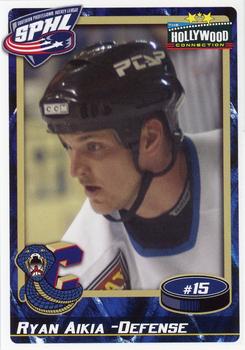 2004-05 Hollywood Connection Columbus Cottonmouths (SPHL) #NNO Ryan Aikia Front