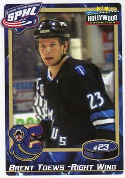 2004-05 Hollywood Connection Columbus Cottonmouths (SPHL) #NNO Brent Toews Front