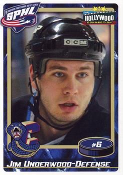 2004-05 Hollywood Connection Columbus Cottonmouths (SPHL) #NNO Jim Underwood Front