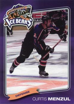 2004-05 Knoxville Ice Bears (SPHL) #NNO Curtis Menzul Front