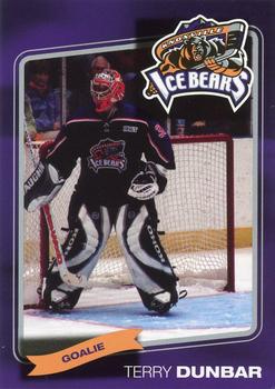 2004-05 Knoxville Ice Bears (SPHL) #NNO Terry Dunbar Front