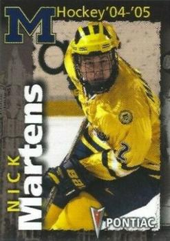 2004-05 Pontiac Michigan Wolverines (NCAA) #NNO Nick Martens Front