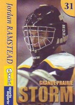 2004-05 Ernie's Sport Experts Grande Prairie Storm (AJHL) #NNO Jordan Ramstead Front
