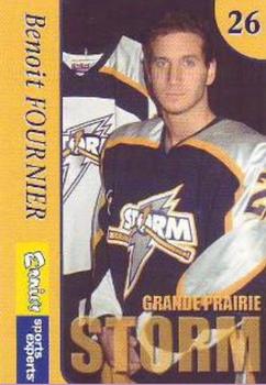 2004-05 Ernie's Sport Experts Grande Prairie Storm (AJHL) #NNO Benoit Fournier Front