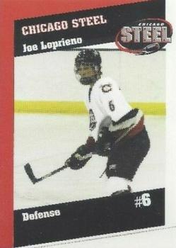 2004-05 Chicago Steel (USHL) #10 Joe Loprieno Front