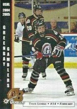 2004-05 Green Bay Gamblers (USHL) #8 Tyler Lehrke Front