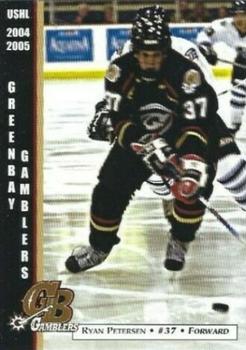 2004-05 Green Bay Gamblers (USHL) #14 Ryan Petersen Front