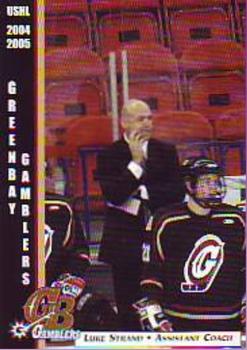 2004-05 Green Bay Gamblers (USHL) #20 Luke Strand Front