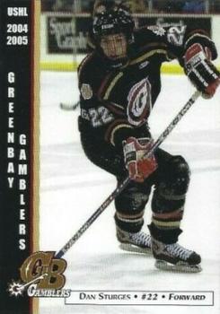 2004-05 Green Bay Gamblers (USHL) #21 Dan Sturges Front