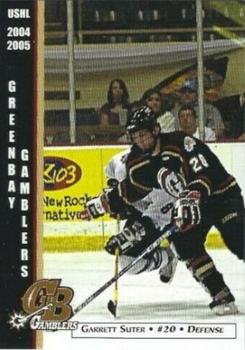 2004-05 Green Bay Gamblers (USHL) #22 Garrett Suter Front