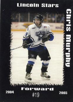 2004-05 Blueline Booster Club Lincoln Stars (USHL) Update #36 Chris Murphy Front