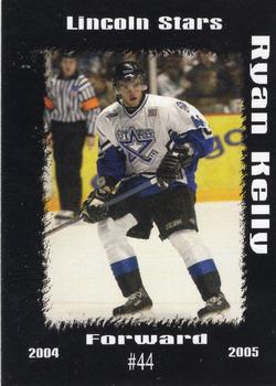 2004-05 Blueline Booster Club Lincoln Stars (USHL) Update #37 Ryan Kelly Front