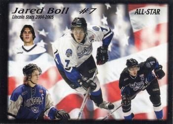 2004-05 Blueline Booster Club Lincoln Stars (USHL) Update #46 Jared Boll Front