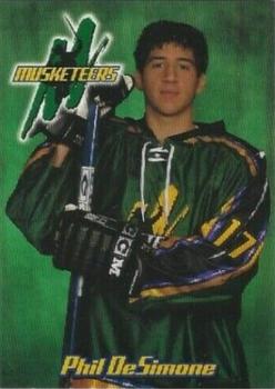 2004-05 Sioux City Musketeers (USHL) #9 Philip DeSimone Front