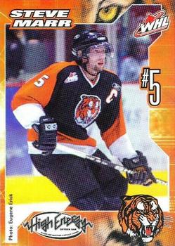 2004-05 Medicine Hat Tigers (WHL) #NNO Steve Marr Front