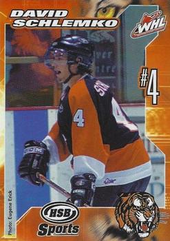 2004-05 Medicine Hat Tigers (WHL) #NNO David Schlemko Front