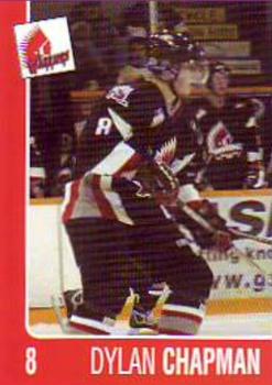 2004-05 Moose Jaw Warriors (WHL) #NNO Dylan Chapman Front