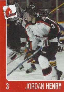 2004-05 Moose Jaw Warriors (WHL) #NNO Jordan Henry Front