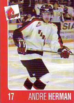 2004-05 Moose Jaw Warriors (WHL) #NNO Andre Herman Front