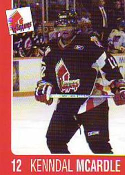 2004-05 Moose Jaw Warriors (WHL) #NNO Kenndal McArdle Front