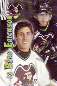 2004-05 Prince Albert Raiders (WHL) #NNO Brad Erickson Front