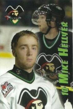 2004-05 Prince Albert Raiders (WHL) #NNO Mike Hellyer Front