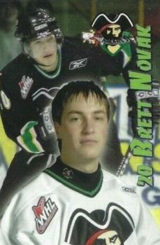 2004-05 Prince Albert Raiders (WHL) #NNO Brett Novak Front