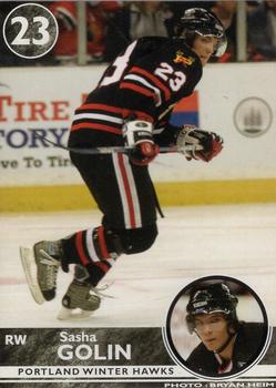 2004-05 Portland Winterhawks (WHL) #NNO Sasha Golin Front