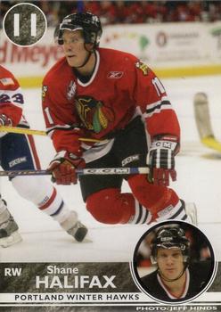 2004-05 Portland Winterhawks (WHL) #NNO Shane Halifax Front