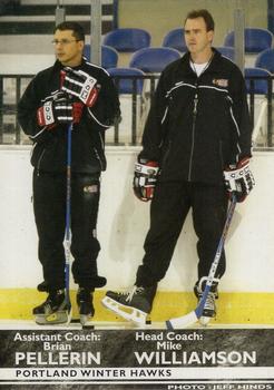 2004-05 Portland Winterhawks (WHL) #NNO Brian Pellerin Front
