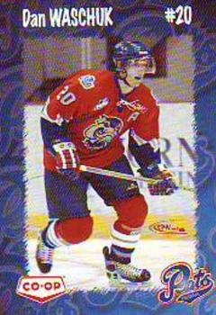 2004-05 Co-op Regina Pats (WHL) #NNO Dan Waschuk Front
