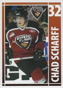 2004-05 BC Hydro Vancouver Giants (WHL) #NNO Chad Scharff Front