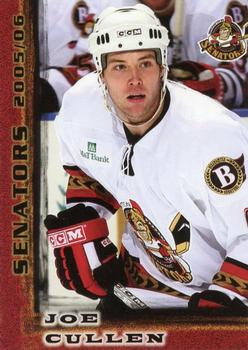 2005-06 Binghamton Senators (AHL) #NNO Joe Cullen Front