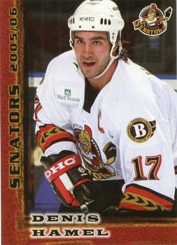 2005-06 Binghamton Senators (AHL) #NNO Denis Hamel Front