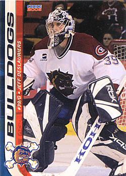 2005-06 Choice Hamilton Bulldogs (AHL) #7 Jeff Drouin-Deslauriers Front