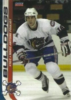 2005-06 Choice Hamilton Bulldogs (AHL) #21 Marc-Antoine Pouliot Front