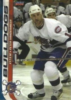 2005-06 Choice Hamilton Bulldogs (AHL) #26 Pete Vandermeer Front