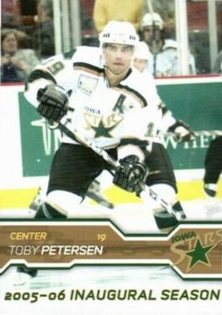 2005-06 MultiAd Iowa Stars (AHL) #11 Toby Petersen Front