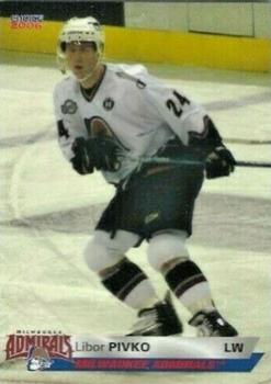 2005-06 Choice Milwaukee Admirals (AHL) #9 Libor Pivko Front