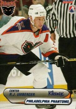 2005-06 Choice Philadelphia Phantoms (AHL) #23 R.J. Umberger Front