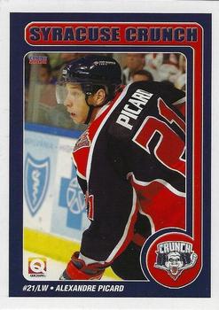 2005-06 Choice Syracuse Crunch (AHL) #13 Alexandre Picard Front
