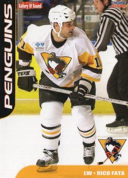 2005-06 Choice Wilkes-Barre/Scranton Penguins (AHL) #9 Rico Fata Front