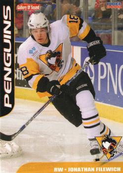 2005-06 Choice Wilkes-Barre/Scranton Penguins (AHL) #11 Jonathan Filewich Front