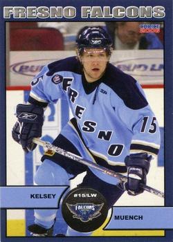 2005-06 Choice Fresno Falcons (ECHL) #NNO Kelsey Muench Front