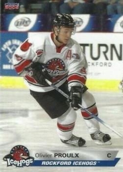 2005-06 Choice Rockford IceHogs (UHL) #13 Olivier Proulx Front