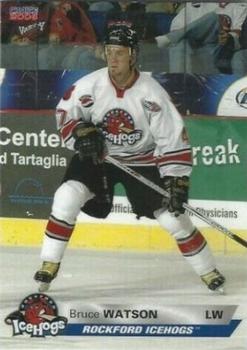 2005-06 Choice Rockford IceHogs (UHL) #18 Bruce Watson Front