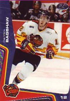 2005-06 Extreme Erie Otters (OHL) #2 Derrick Bagshaw Front