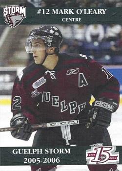 2005-06 M&T Printing Guelph Storm (OHL) #A-03 Mark O'Leary Front