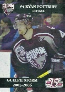 2005-06 M&T Printing Guelph Storm (OHL) #B-01 Ryan Pottruff Front